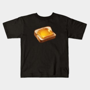 Honey Bee Toast Sandwich Bread Beekeeper Vintage Yummy Kawaii Coffee Kids T-Shirt